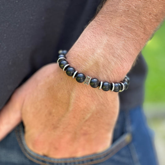 Armbånd kule svart